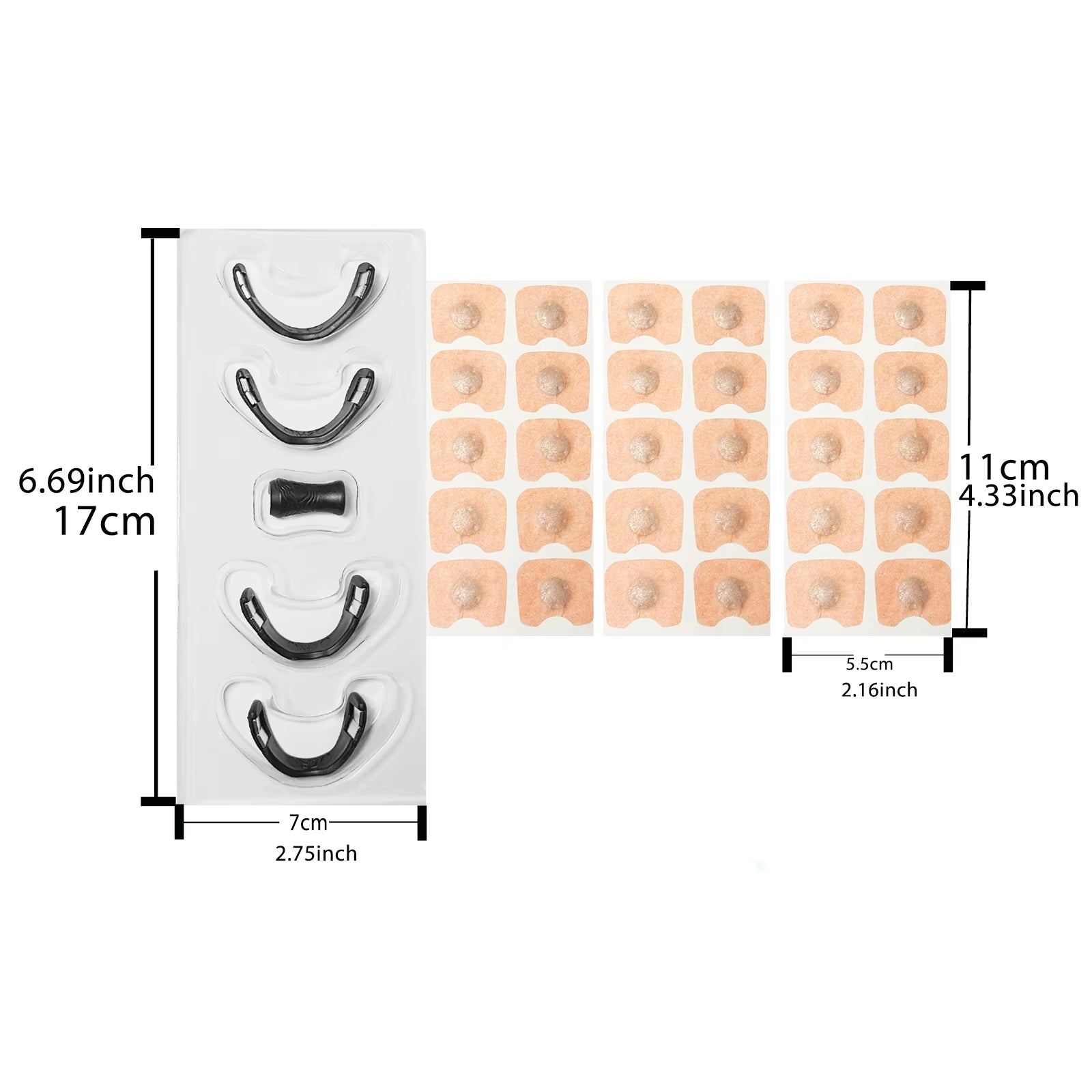 Nasal Breathing Dilators Magnetic Nasal Strips Increase Air Improve Sleep Quality Reduce Snoring