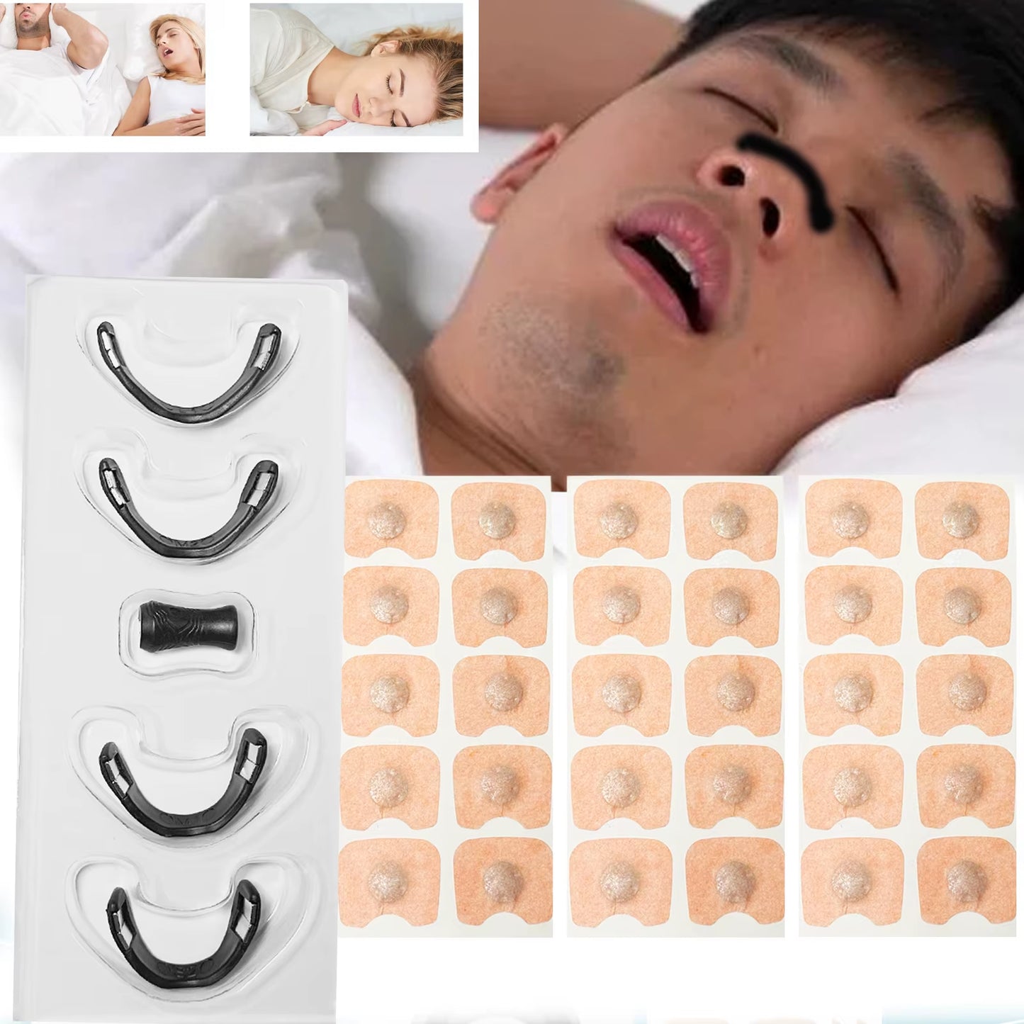Nasal Breathing Dilators Magnetic Nasal Strips Increase Air Improve Sleep Quality Reduce Snoring